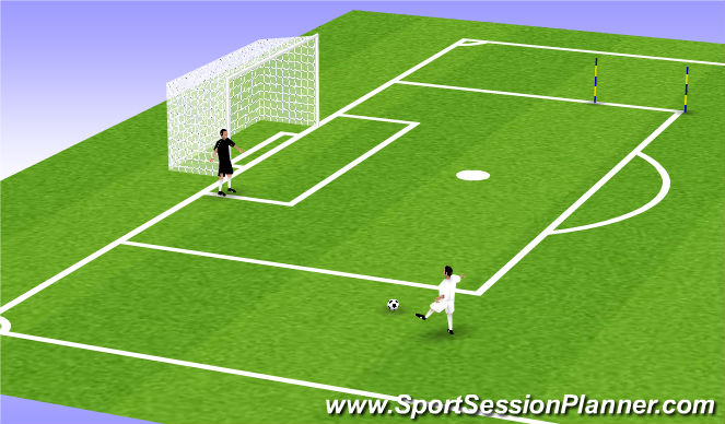 Football/Soccer Session Plan Drill (Colour): Animation 4