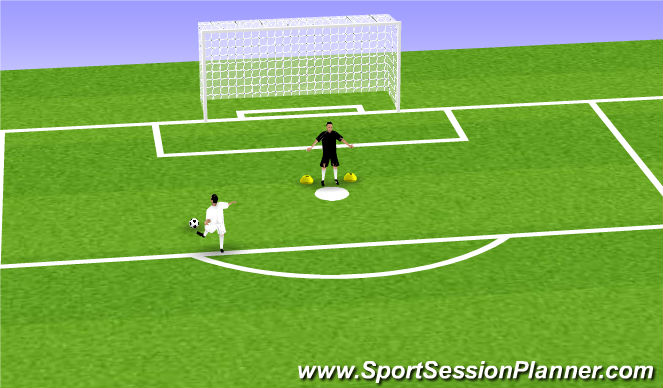 Football/Soccer Session Plan Drill (Colour): Animation 5