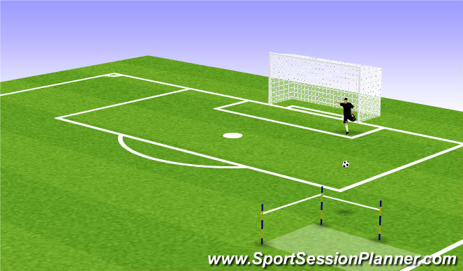 Football/Soccer Session Plan Drill (Colour): Screen 6