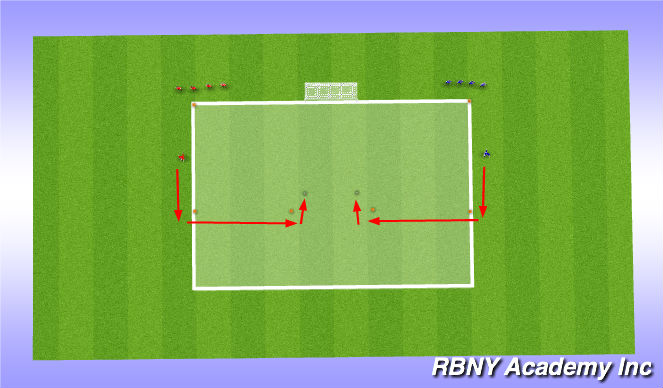 Football/Soccer Session Plan Drill (Colour): Main Theme