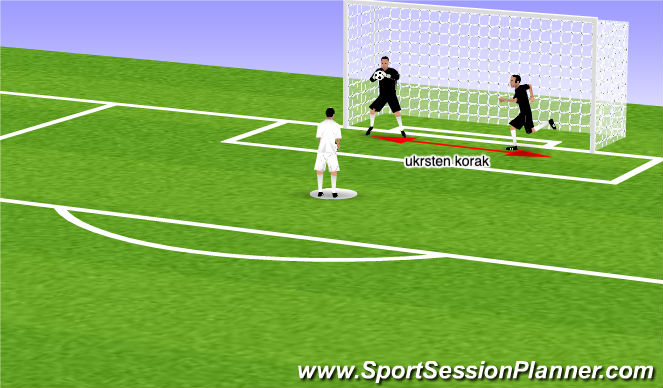 Football/Soccer Session Plan Drill (Colour): Screen 1