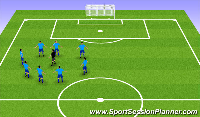 Football/Soccer Session Plan Drill (Colour): ESTIR-FEEDBACK