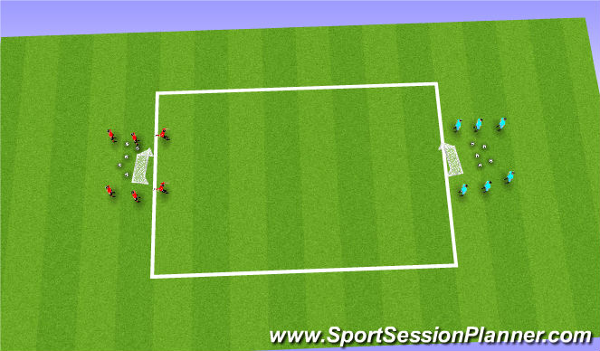 Football/Soccer Session Plan Drill (Colour): Screen 2
