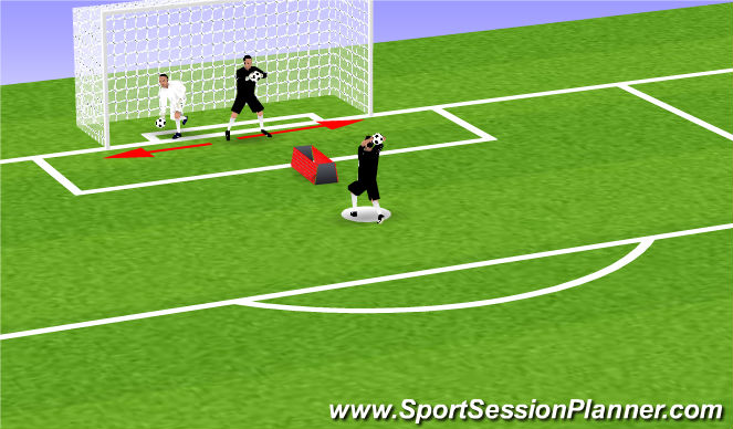 Football/Soccer Session Plan Drill (Colour): Screen 1