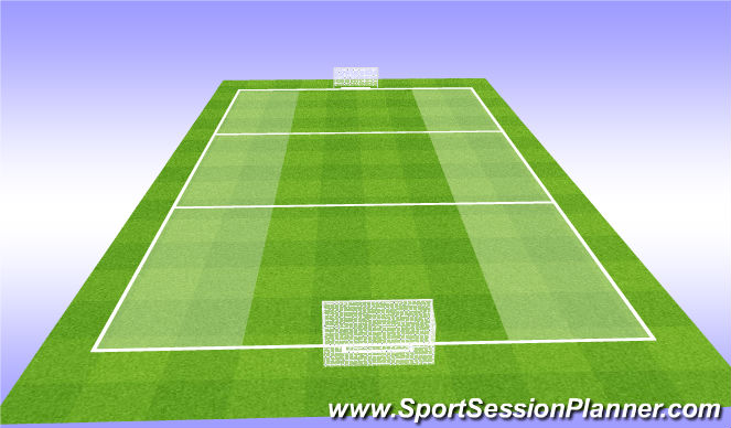 Football/Soccer Session Plan Drill (Colour): Screen 3