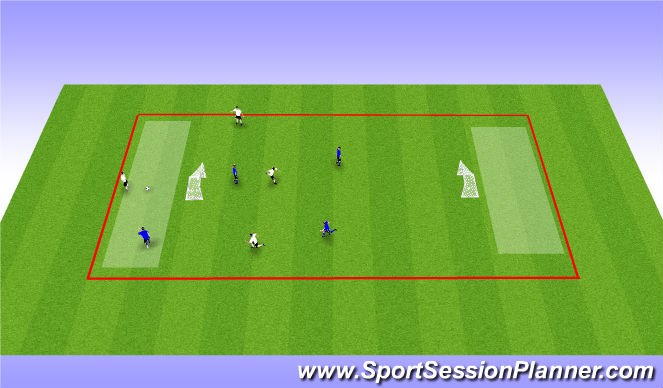 Football/Soccer Session Plan Drill (Colour): soccer Hockey