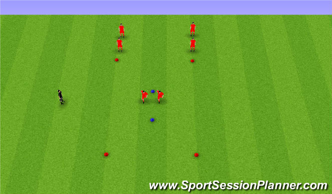 Football/Soccer Session Plan Drill (Colour): Physical