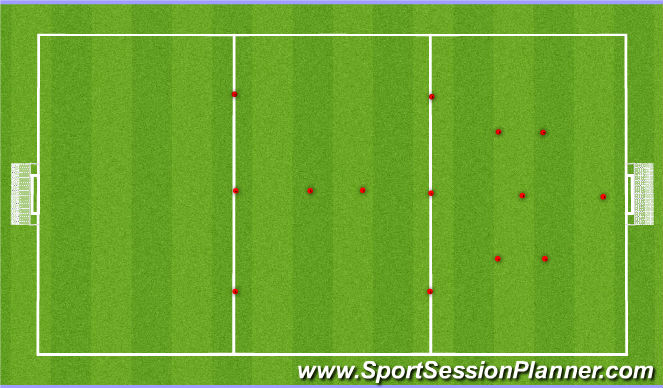 Football/Soccer Session Plan Drill (Colour): Screen 1