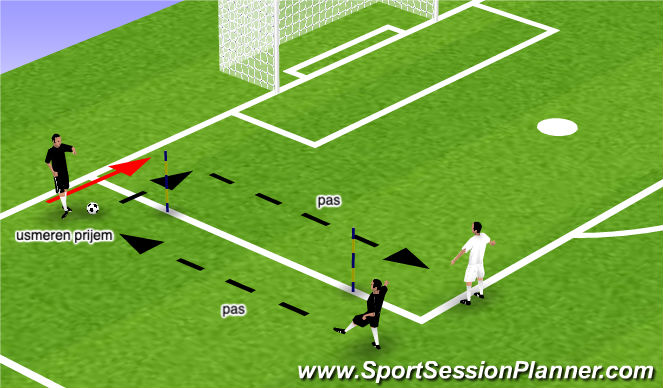Football/Soccer Session Plan Drill (Colour): Screen 1