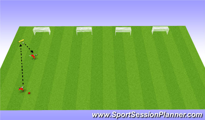 Football/Soccer Session Plan Drill (Colour): Screen 1