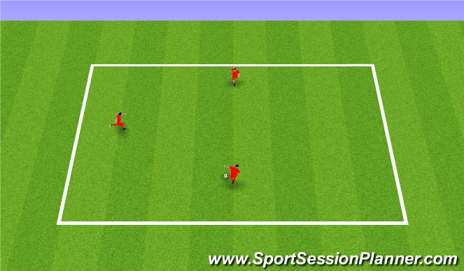 Football/Soccer Session Plan Drill (Colour): Calentamiento