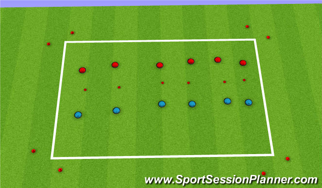 Football/Soccer Session Plan Drill (Colour): Screen 1