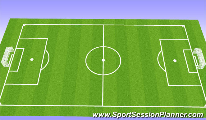 Football/Soccer Session Plan Drill (Colour): Game