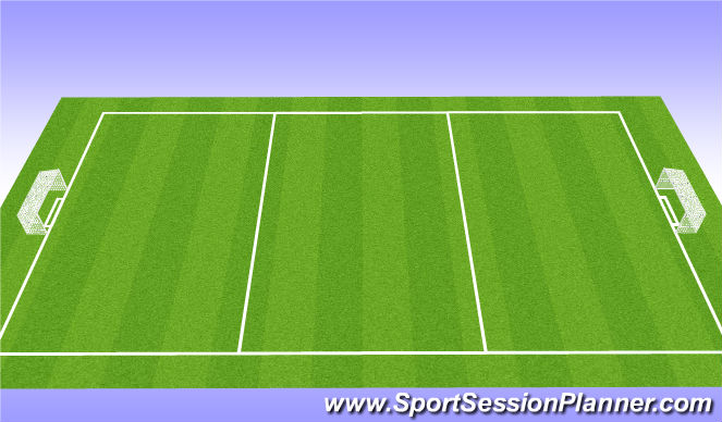 Football/Soccer Session Plan Drill (Colour): Game
