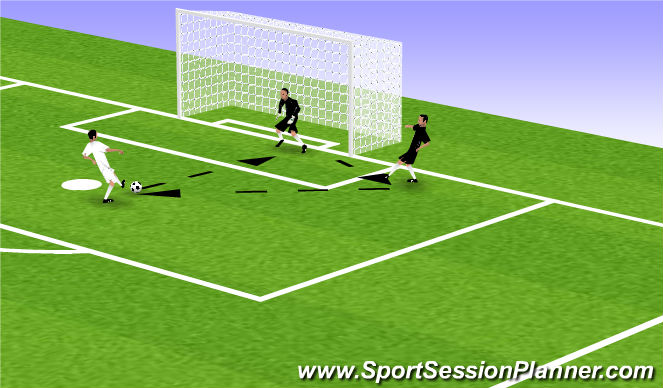 Football/Soccer Session Plan Drill (Colour): Screen 1