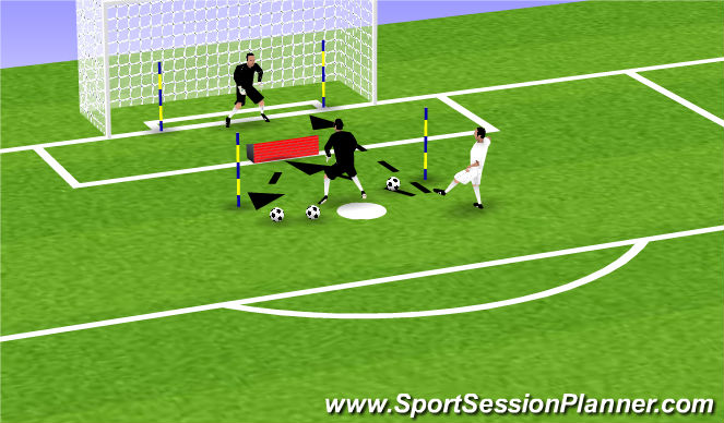 Football/Soccer Session Plan Drill (Colour): Screen 4