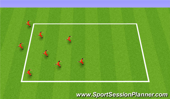 Football/Soccer Session Plan Drill (Colour): Traffic Lights