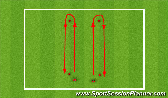 Football/Soccer Session Plan Drill (Colour): Screen 1