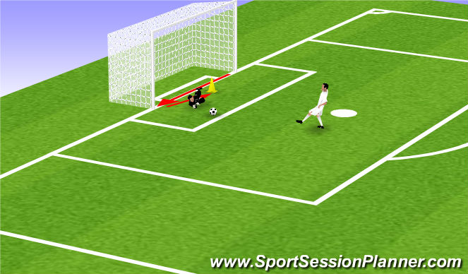 Football/Soccer Session Plan Drill (Colour): Screen 2