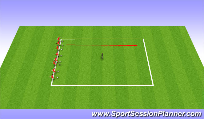 Football/Soccer Session Plan Drill (Colour): Game 2