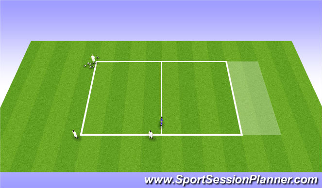 Football/Soccer Session Plan Drill (Colour): Screen 1