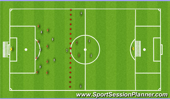 Football/Soccer Session Plan Drill (Colour): Screen 4