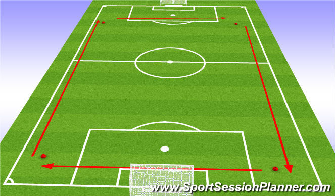 Football/Soccer Session Plan Drill (Colour): Day 2/5