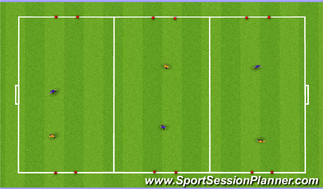 Football/Soccer Session Plan Drill (Colour): Screen 2
