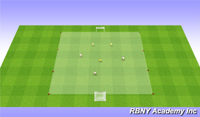 Football/Soccer Session Plan Drill (Colour): Match