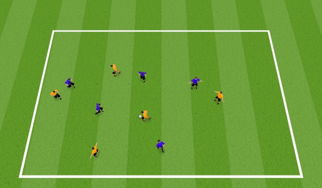 Football/Soccer Session Plan Drill (Colour): Screen 3