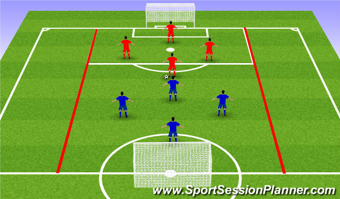 Football/Soccer Session Plan Drill (Colour): Final Game