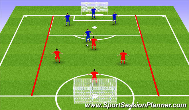 Football/Soccer Session Plan Drill (Colour): Final Game