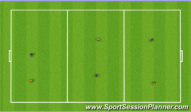 Football/Soccer Session Plan Drill (Colour): Screen 4