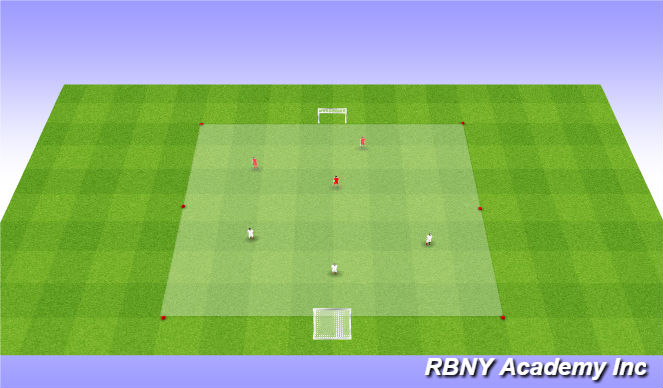 Football/Soccer Session Plan Drill (Colour): Match