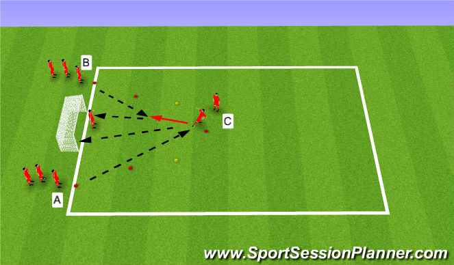 Football/Soccer Session Plan Drill (Colour): Week 12