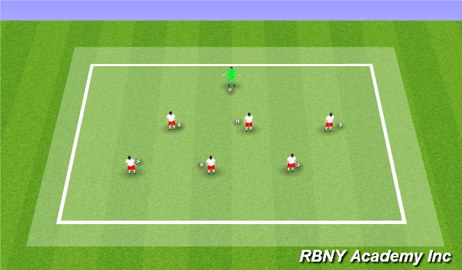 Football/Soccer Session Plan Drill (Colour): I can do this, can you?