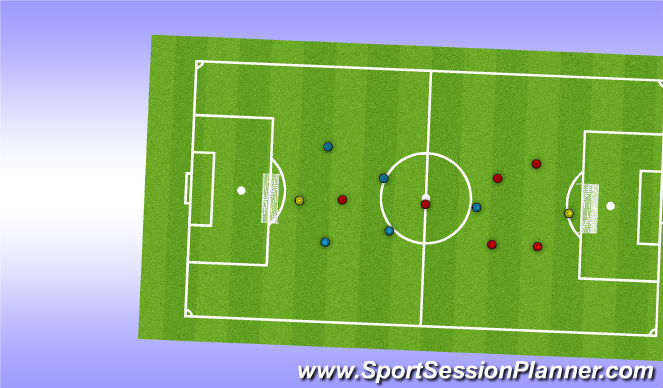Football/Soccer Session Plan Drill (Colour): Screen 4