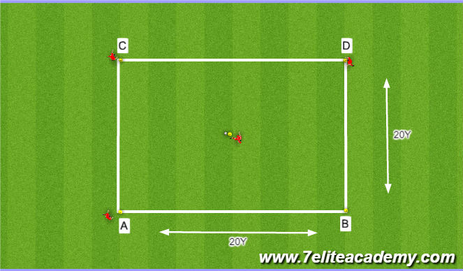 Football/Soccer Session Plan Drill (Colour): Taking information