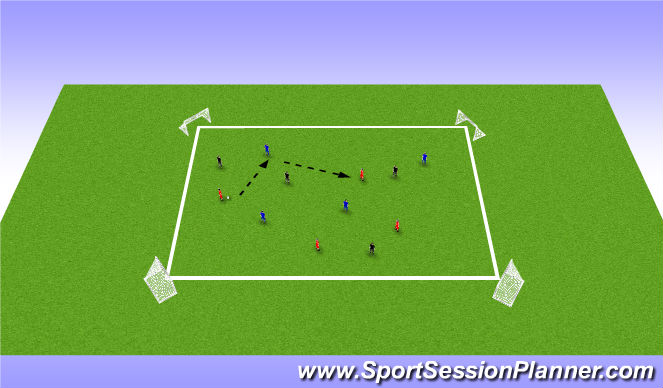 Football/Soccer Session Plan Drill (Colour): PG