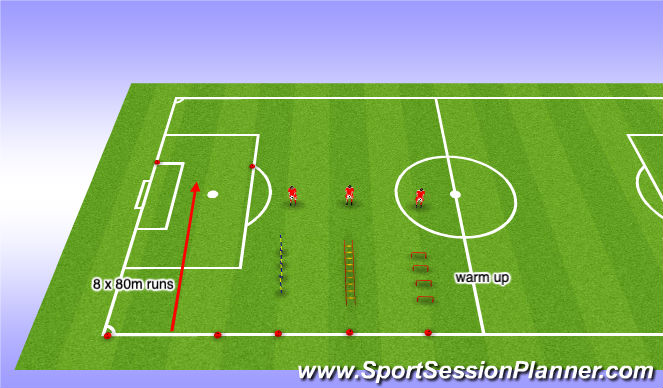 Football/Soccer Session Plan Drill (Colour): Screen 1