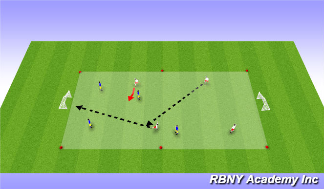 Fútbol Ejercicio del Plan de Sesiones (Color): Match