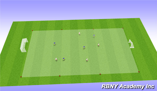 Football/Soccer Session Plan Drill (Colour): Match
