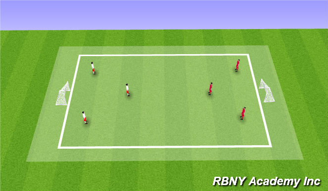 Football/Soccer Session Plan Drill (Colour): Free Play