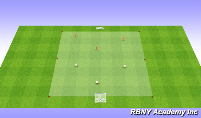 Football/Soccer Session Plan Drill (Colour): Match