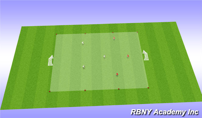Football/Soccer Session Plan Drill (Colour): Match