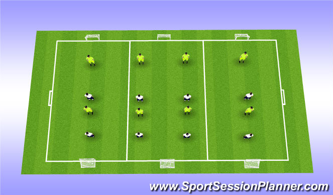 Football/Soccer Session Plan Drill (Colour): Screen 6
