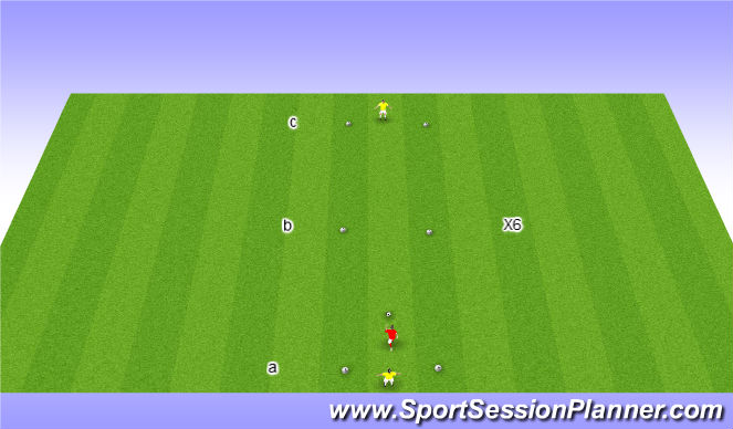 Football/Soccer Session Plan Drill (Colour): Screen 3