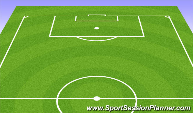 Football/Soccer Session Plan Drill (Colour): SSGs