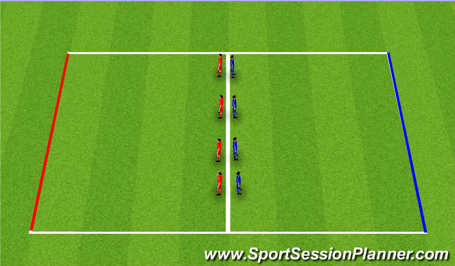 Football/Soccer Session Plan Drill (Colour): Screen 1