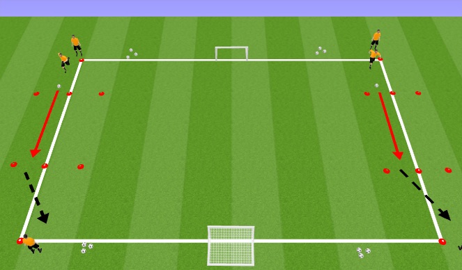 Football/Soccer Session Plan Drill (Colour): Part 1